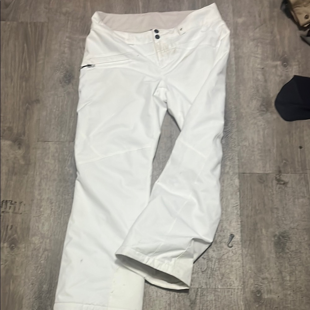 White Women’s Snow Pants